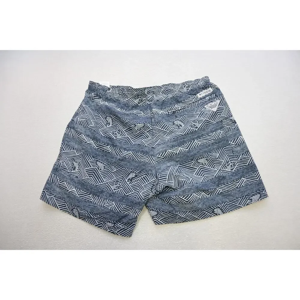 Columbia PFG Swim Trunks Omni-Shade Fishing Shorts Tribal 6